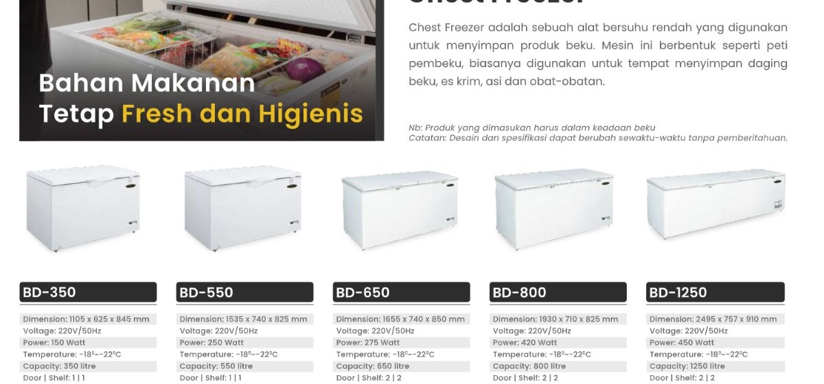 Crown Chest Freezer